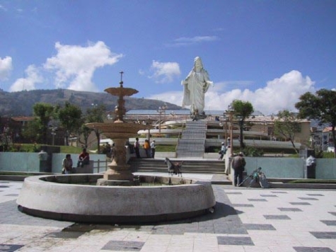 Antigua Plaza de armas de Huaraz