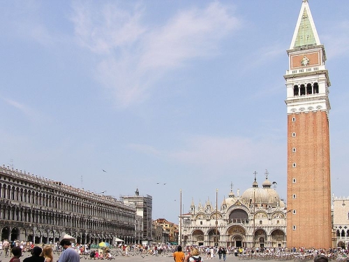 Plaza de San Marcos en Venecia