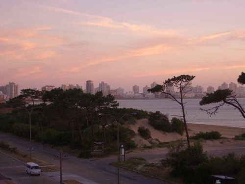 Atardecer en Punta del Este