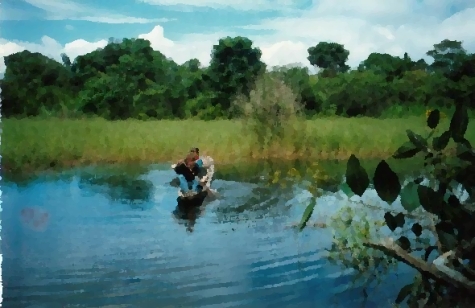 Laguna de Yarinacocha en Ucayali