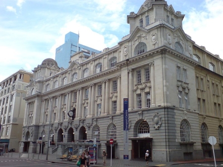 La estación Britomart Outside Facade