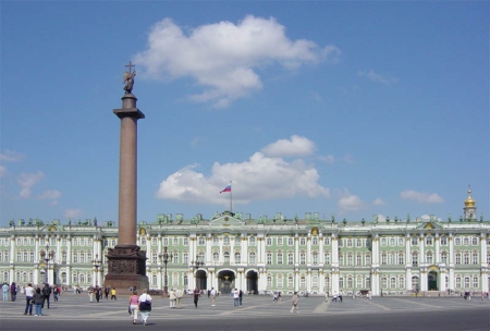 Palacio de invierno y Museo L Hermitage