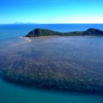 Foto aérea de las islas australianas