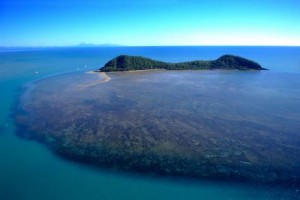 Foto aérea de las islas australianas