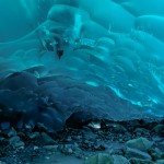 Glaciar mendenhall desde su interior