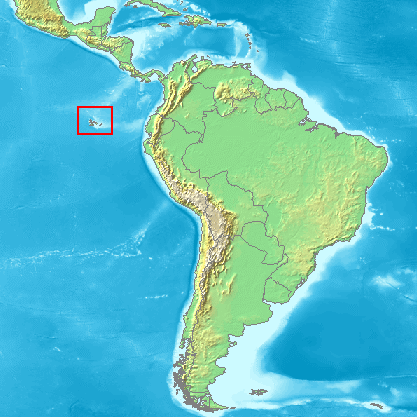 Ubicación de las Islas Galápagos